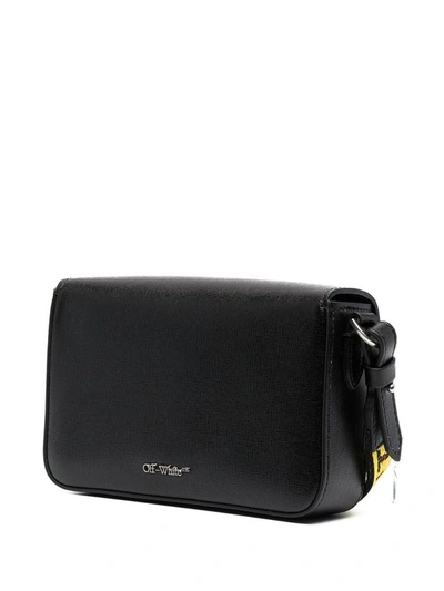 Shop Off-white Men's Black Leather Pouch