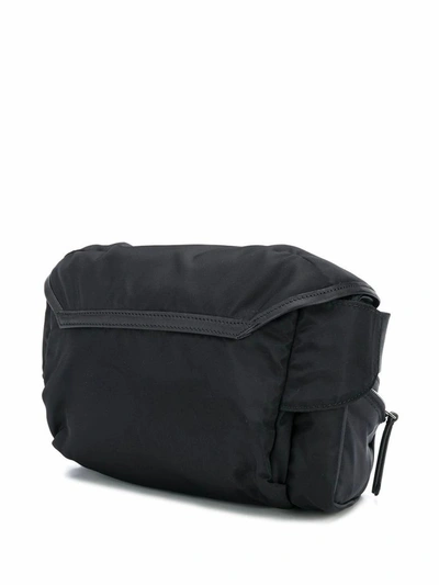 Shop Lanvin Men's Black Polyamide Belt Bag