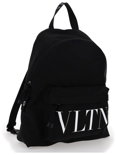 Shop Valentino Garavani Men's Black Other Materials Backpack