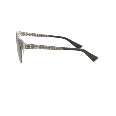 Shop Dior Women's Black Metal Sunglasses