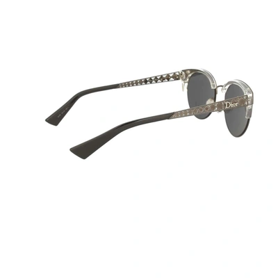 Shop Dior Women's Black Metal Sunglasses