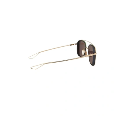 Shop Dita Women's Gold Metal Sunglasses