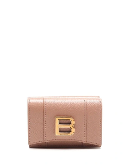 Shop Balenciaga Women's Pink Other Materials Wallet