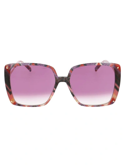 Shop Missoni Women's Multicolor Acetate Sunglasses