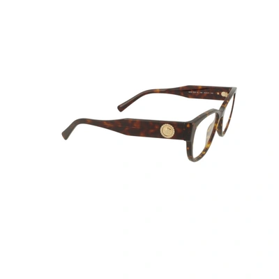 Shop Versace Women's Brown Acetate Glasses