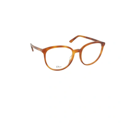 Shop Dior Women's Brown Acetate Glasses