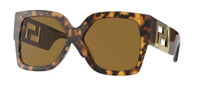 Shop Versace Women's Multicolor Metal Sunglasses
