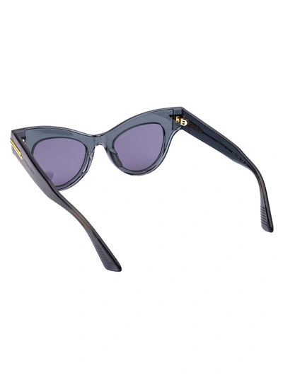 Shop Bottega Veneta Women's Grey Acetate Sunglasses