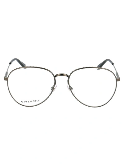 Shop Givenchy Women's Grey Metal Glasses