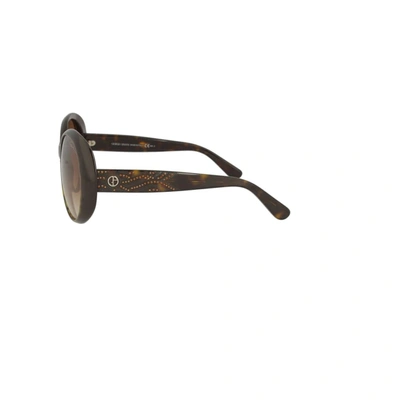 Shop Giorgio Armani Women's Brown Metal Sunglasses