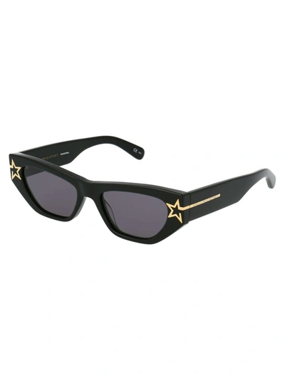 Shop Stella Mccartney Women's Black Acetate Sunglasses