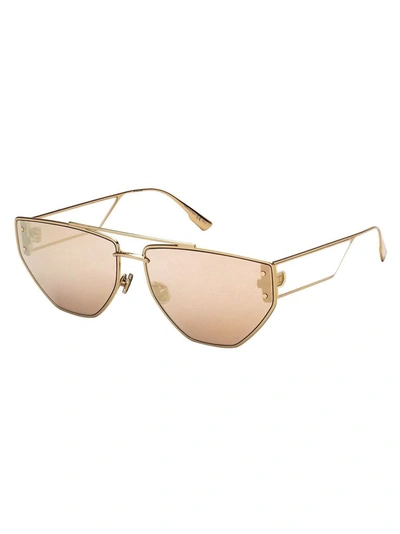 Shop Dior Women's Gold Metal Sunglasses