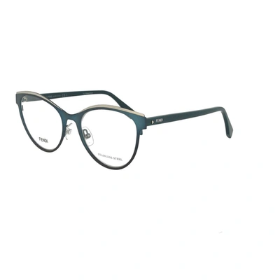 Shop Fendi Women's Blue Acetate Glasses