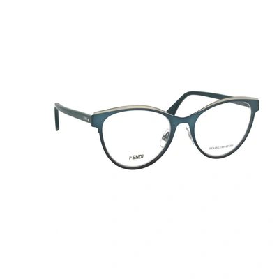 Shop Fendi Women's Blue Acetate Glasses