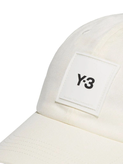 Shop Adidas Y-3 Yohji Yamamoto Women's White Cotton Hat