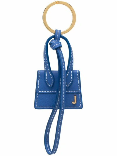 Shop Jacquemus Blue Key Chain