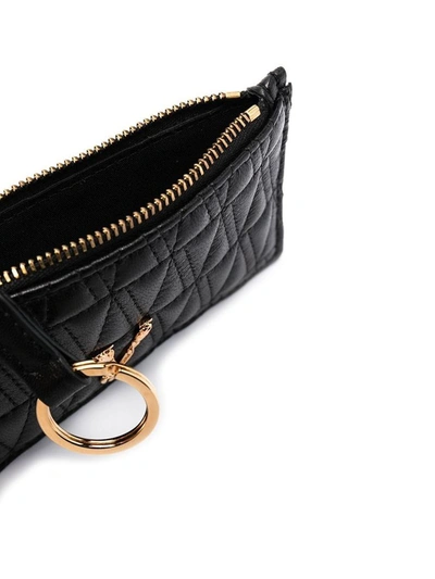 Shop Versace Women's Black Leather Wallet