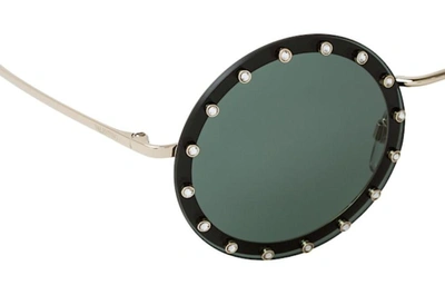 Shop Valentino Women's Multicolor Metal Sunglasses