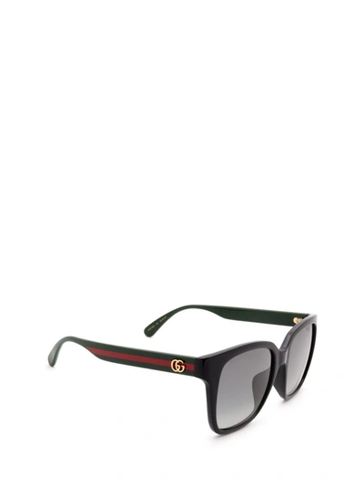 Shop Gucci Women's Black Acetate Sunglasses