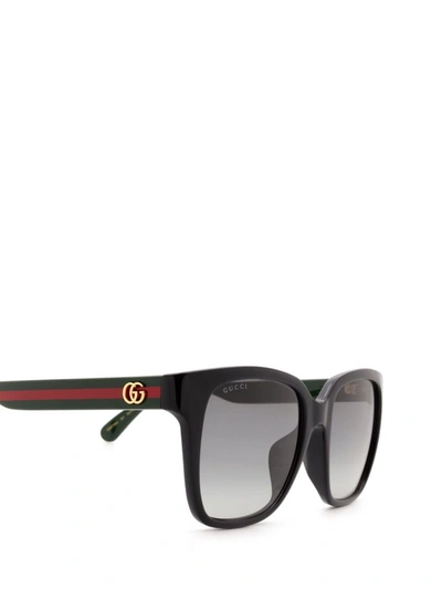 Shop Gucci Women's Black Acetate Sunglasses