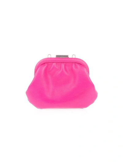 Shop Balenciaga Women's Fuchsia Leather Wallet