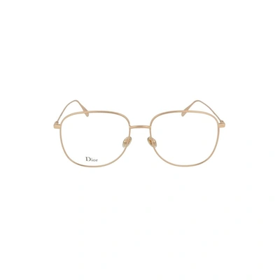 Shop Dior Women's Gold Metal Glasses