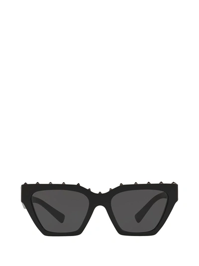 Shop Valentino Women's Black Acetate Sunglasses