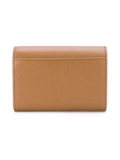 Shop Dolce E Gabbana Women's Brown Leather Wallet