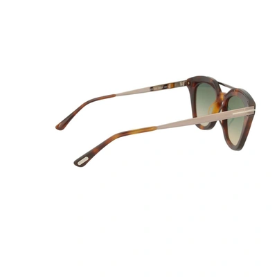 Shop Tom Ford Women's Brown Acetate Sunglasses