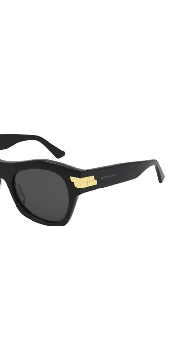 Shop Bottega Veneta Women's Black Acetate Sunglasses