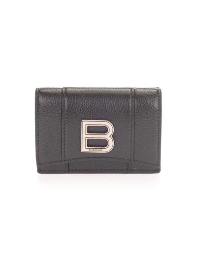 Shop Balenciaga Women's Black Other Materials Wallet