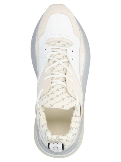 Shop Stella Mccartney Women's White Synthetic Fibers Sneakers