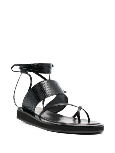 Shop Paris Texas Women's Black Leather Sandals