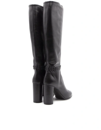 Shop Maliparmi Malìparmi Women's Black Leather Boots