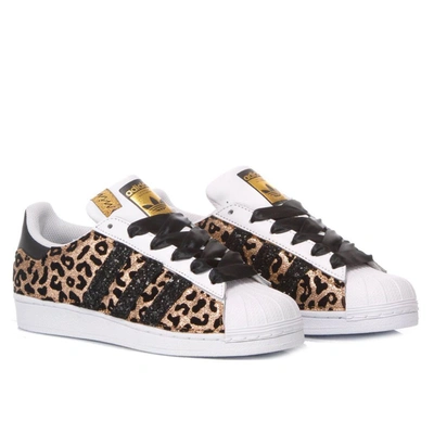 Shop Adidas Originals Adidas Women's Gold Leather Sneakers