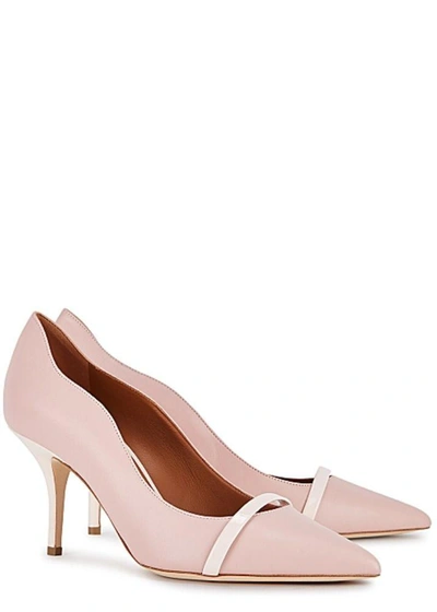 Shop Malone Souliers Women's Pink Leather Pumps
