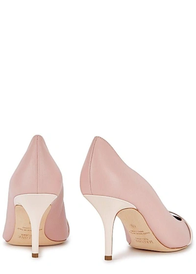 Shop Malone Souliers Women's Pink Leather Pumps