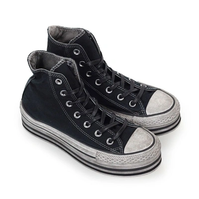 Shop Converse Women's Black Canvas Hi Top Sneakers