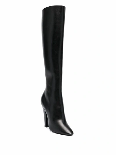 Shop Saint Laurent Black Boots