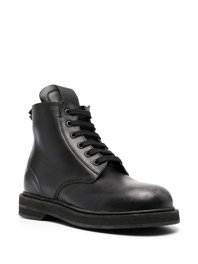 Shop Golden Goose Women's Black Leather Ankle Boots