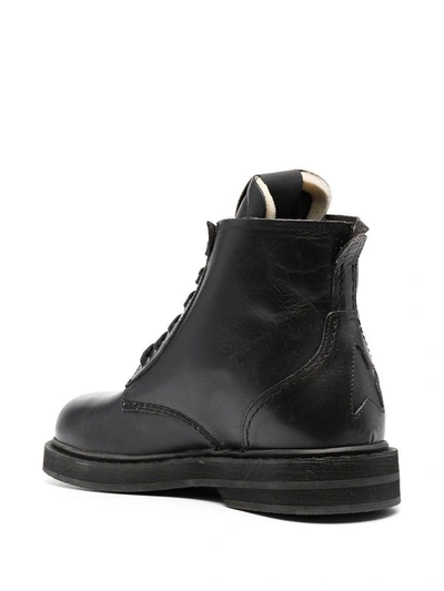 Shop Golden Goose Women's Black Leather Ankle Boots