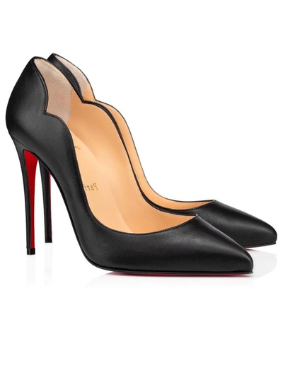 Shop Christian Louboutin Women's Black Leather Pumps