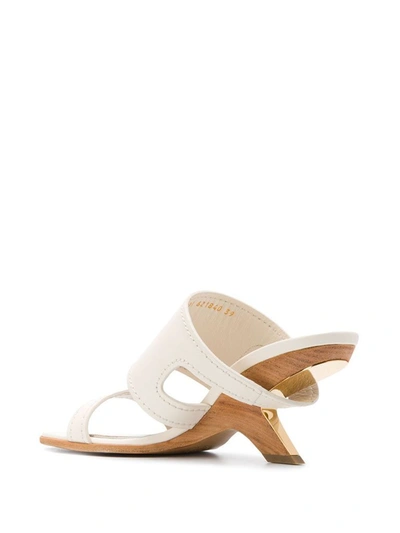 Shop Alexander Mcqueen White Sandals