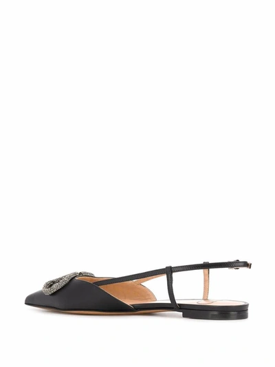 Shop Valentino Women's Black Leather Heels