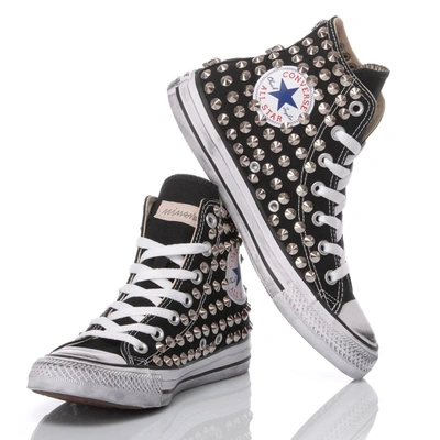 Shop Converse Women's Black Fabric Hi Top Sneakers