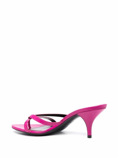 Shop Tom Ford Women's Purple Leather Sandals
