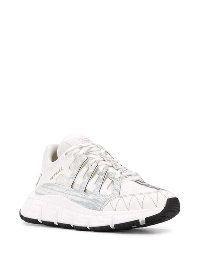 Shop Versace Women's White Other Materials Sneakers