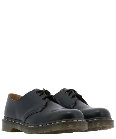 Shop Dr. Martens' Dr. Martens Women's Black Leather Lace-up Shoes