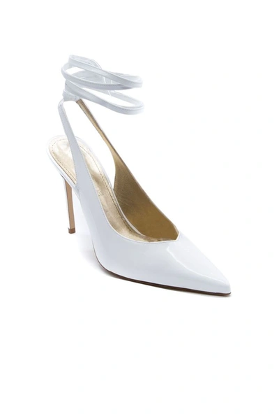 Shop Aldo Castagna Women's White Leather Sandals