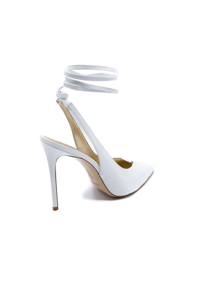 Shop Aldo Castagna Women's White Leather Sandals